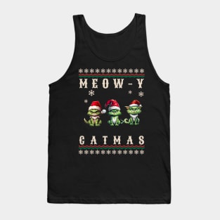 Meowy Catmas Tank Top